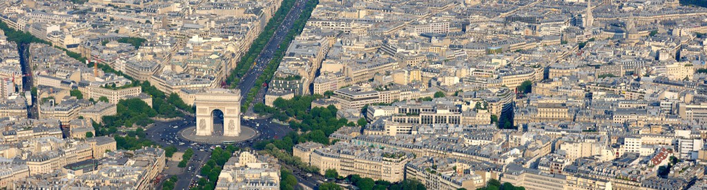 Paris (RÈgion Ile-de-France) en vues aÈriennes obliques